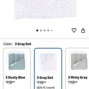 Polkadot Quickzip Crib Sheet Bundle